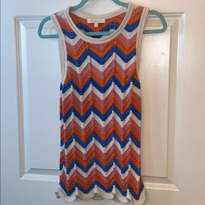 Etcetera Striped Knit Tank Top